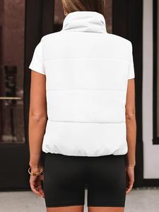 Chaleco Acolchado Ligero para Mujer, Fabricante OEM, Logotipo Personalizado, Chaqueta sin Mangas Acolchada para Mujer, Venta al Por Mayor - Product Image 3