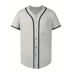 Jersey Olahraga Baseball Cetak OEM, Jersey Baseball Pria dengan Desain USA, Desain Custom, Jersey Baseball Unisex - Product Image 2
