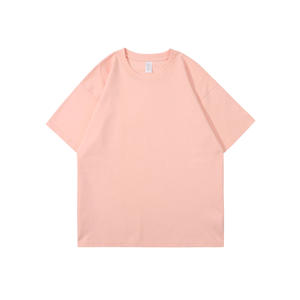 Camiseta Holgada para Hombre, 280 g/m², Talla Grande, Personalizable, Ropa Deportiva, Lisa, Casual, Negra y Blanca con Patrón Sólido - Product Image 6