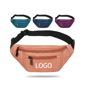 Riñonera Deportiva Impermeable con Cierre y Logotipo Personalizado, Riñonera Unisex de Poliéster para Correr y Viajar al Aire Libre - Product Image 4