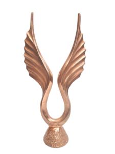 รูปปั้นตกแต่งโต๊ะทำจากทองเหลืองโบราณรูปปั้นตกแต่งทำด้วยมือทำจากอลูมิเนียม - Product Image 2