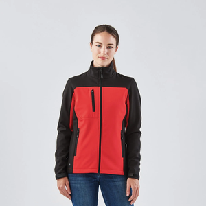 Veste softshell thermique zippée intégrale pour homme, col montant, unie, doublée polaire, style décontracté automne, service OEM - Product Image 5