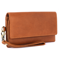 Dompet Kulit Wanita Kualitas Premium, Bahan Tahan Lama, dan Kancing Pengunci Aman, Sedang Promo!