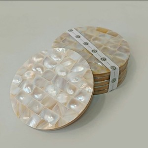 Creative Design Eco-Friendly <b>Heat</b> Resistant Mango Wooden <b>Coaster</b> Set Holder 4 Inch Durable Non-Slip Mats Pads Placemat Drink - Product Image 6