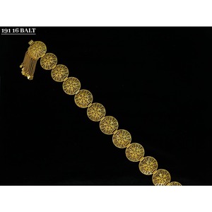 Cinturón de cintura elegante de aleación chapado en oro, cinturón de monedas chapado en oro, cinturón árabe, cinturón de Oriente Medio, cinturón islámico para boda - Product Image 5