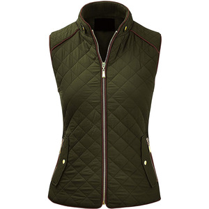 Veste matelassée légère pour femme Tankaneo, veste d'hiver à manches courtes boutonnée, veste décontractée - Product Image 5