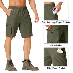 Shorts de randonnée OEM pour hommes, séchage rapide, nouvelle collection, athlétiques, pour le voyage, la pêche, le golf, avec plusieurs poches. - Product Image 3
