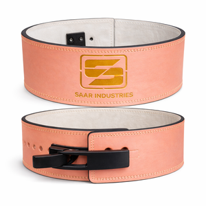 Premium Gym Workout Lever <b>Belt</b> Genuine Leather Powerlifting <b>Belt</b> With Durable Steel Lever Buckle - Product Image 1