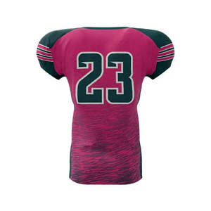 Uniformes de football américain sur mesure, design personnalisé, 100% polyester respirant, séchage rapide, vêtements d'équipe - Product Image 6