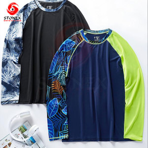 เสื้อรัดกล้ามเนื้อแขนยาวสำหรับผู้ชาย ซับเหงื่อ ระบายอากาศ เหมาะสำหรับออกกำลังกาย วิ่ง และเล่นกีฬา - Product Image 1