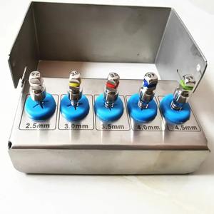 Kit de 5 instruments chirurgicaux dentaires en acier inoxydable pour implants dentaires : vis d'expansion osseuse et outils de compression - Product Image 5