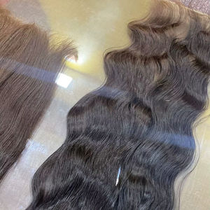 Extensiones de Cabello Humano Remy Indio de Lujo 12A, Doble Trama, Doble Extracción, Todos los Colores, Rizado Ondulado Profundo, Cutícula Alineada, BGGME Sin Procesar, 100g - Product Image 2