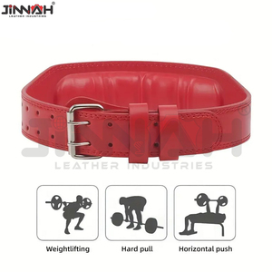 Unisex Gym Weight Lifting Belt Custom Soft Leather <b>Back</b> <b>Support</b> Non-Slip Breathable Heavy Duty Professional Protection Wholesale - Product Image 6