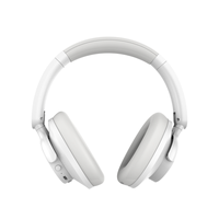 Headset Nirkabel ANC Hibrida dengan Beberapa Pilihan Koneksi, Peredam Kebisingan Aktif, Headphone Over-Ear dengan Mikrofon