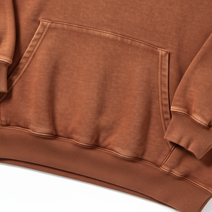 Sudadera con Capucha Extra Grande de Primera Calidad Personalizada, 100% Algodón Francés, Estilo Holgado, Lavada, para Hombre - Product Image 2