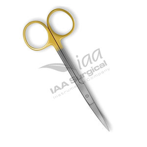 Tijeras Quirúrgicas de Acero Inoxidable al por Mayor, Tijeras Iris de Acero Inoxidable de Material Japonés - Product Image 2