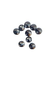 Boucles d'oreilles à facettes 5 Ct Moissanite noire Rose Ct Diamant Moissanite Rose Ct - Product Image 2