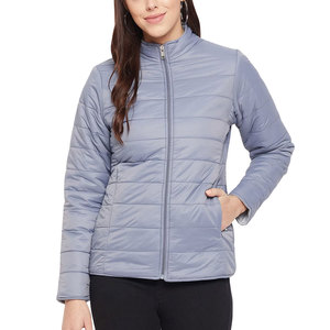 <b>Women</b> Padded Winter <b>Jacket</b> <b>Lightweight</b> Quilted Puffer Coat Warm Hooded Insulated Outerwear Custom Wholesale Manufacturer - Product Image 1