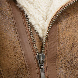 Top Quality <b>Men</b> <b>Sheepskin</b> Leather Fashion <b>Jacket</b> Streetwear <b>Men</b> Leather <b>Jacket</b> for <b>Men</b> Regular Size winter <b>jacket</b> - Product Image 6