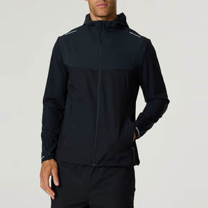 Survêtement en nylon réfléchissant personnalisé pour hommes, veste zippée style streetwear vintage, vêtement de mode léger et ajusté, design de créateur - Product Image 3