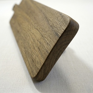 Extra Long Teak <b>Wood</b> Serving <b>Board</b> With <b>Solid</b> Handle Slim Wooden Platter Natural Grain Bread <b>Board</b> For Professional Kitchen - Product Image 4