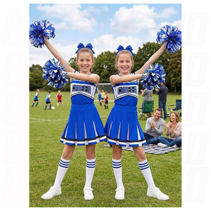 Uniformes de cheerleading personnalisés, vêtements de sport de qualité supérieure, uniformes de cheerleading performants avec impression de logo et couleurs personnalisées pour l'équipe - Product Image 3