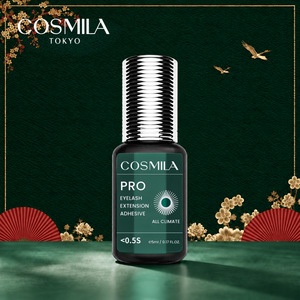 กาวติดขนตาปลอม COSMILA Individual Eyelash Glue Pro <0.5 วินาที ติดทนนาน 8 สัปดาห์ ผลิตในญี่ปุ่น ใช้ได้ทุกสภาพอากาศ ติดทนนาน กันน้ำมัน สำหรับการสั่งซื้อแบบขายส่ง - Product Image 1