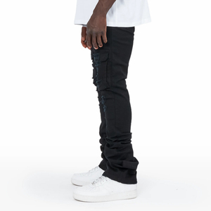 Men's Casual Jeans <b>Pants</b> Loose Fit Straight Length Custom Denim <b>Pants</b> For Winter And <b>Summer</b> Outdoor Wear Comfortable Denim <b>Pants</b> - Product Image 4