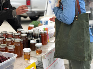 Bolsa de Mano de Lona y Cuero, Estilo Vintage, para Viajes y Compras, de Gran Capacidad y Duradera, LCTB-0073 - Product Image 6