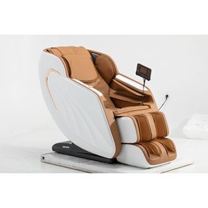 Poltrona Massaggiante a Gravità Zero per Tutto il Corpo con Riscaldamento Schiena, Schermo LCD Touch e Rulli per Piedi con Sistema SL Track - Product Image 1