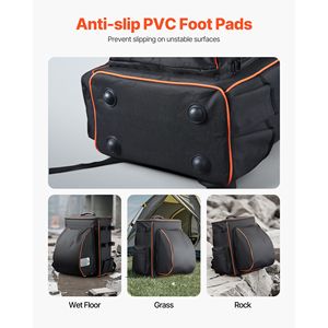 Sac à dos de soudage Extreme Gear 35,6 L en polyester 600D avec pochette pour casque, sac à dos tactique multi-usages pour outils - Product Image 2
