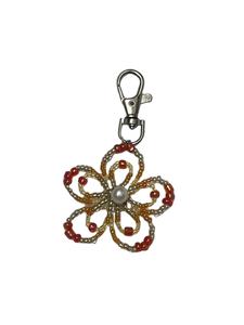 Llavero y Anillo para Llaves con Cuentas Bordadas a Mano FAIZ HANDICRAFT - Duradero y Ligero, Empaque Personalizado, Regalo desde India - Product Image 5