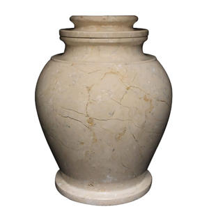 Top Seller Natural Polished Onyx Marble Cremation Urn Elegant Handmade Funeral Ashes Container for <b>Memorial</b> Display - Product Image 2