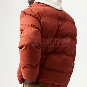 Custom Made Design <b>Top</b> Selling Men <b>Bubble</b> Jackets Solid Color Casual Wear Reasonable Price Men Winter Jacket - Product Image 3
