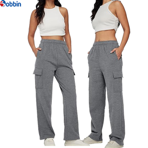 Pantalon de jogging cargo pour filles, pantalon d'été, vente chaude, pantalon personnalisé à taille élastique, pantalon tendance pour femmes, pantalon large - Product Image 6
