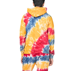 Chándal Informal con Capucha para Hombre, Estampado Tie Dye, Ligero, de Primera Calidad, Material Duradero, Cómodo, OEM - Product Image 3