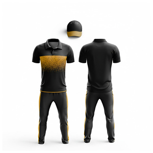 Camiseta y Pantalones de Cricket Sublimados de Secado Rápido |   Uniforme Completo de Cricket para Hombres, Mujeres y Jóvenes, Camiseta Polo y Pantalones - Product Image 5