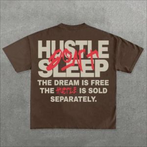 Camiseta de Algodón Personalizada al por Mayor de 280 GSM para Hombre – Impresión DTG y Serigrafía, Estilo Urbano Oversize, Top de Punto Grueso para Verano - Product Image 1