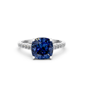 Bague en argent 925 avec diamant de laboratoire pour femme, certifiée IGI, RJC, ODM, OEM, fabricant éthique de bijoux fins, vente en gros E201267 - Product Image 1
