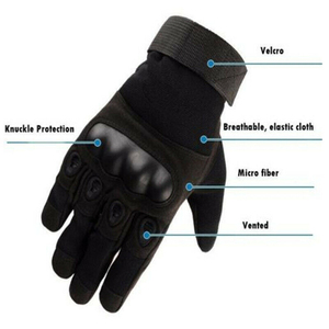 Guantes avanzados para entrenamiento de tiro y prácticas de tiro, diseñados para un agarre superior, destreza, ajuste C y manejo preciso de armas de fuego. - Product Image 2
