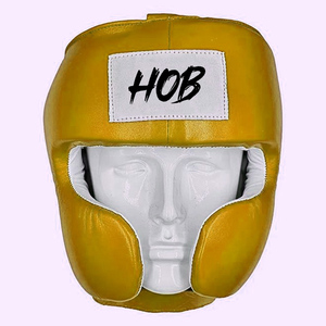 Protector de Cabeza de Cuero Personalizado con Logotipo para Boxeo, MMA, Muay Thai, Kickboxing y Sparring con Protector Nasal - Product Image 6