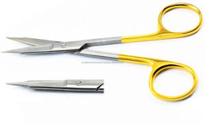 Tijeras Quirúrgicas Veterinarias y Dentales Ergonómicas de Carburo de Tungsteno TC Rectas de 13 cm, Marca Goldman Fox, Clase I, Plateadas, WPS-GFR-TC, CE - Product Image 5