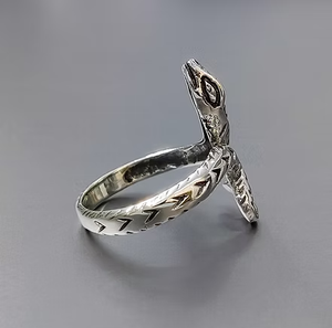 Stylish Animal Textured 925 <b>Silver</b> <b>Ring</b> Design for Everyday Wear And Best For Gifts Any Occasion - Product Image 3