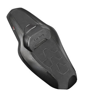 Motorrad Vorder- und Rücksitz Einteiliges Sitzpolster Modifizierter Sitz PU-Leder Kissen Dicker Motorradsitzbezug für YAMAHA NVX155 AEROX155 - Product Image 1