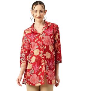 Chemise classique à col boutonné pour femme – Blouse élégante et décontractée pour le bureau, les voyages et le quotidien - Product Image 1