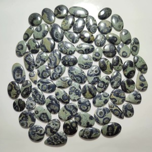 Lot de pierres précieuses naturelles de jaspe Kambaba, magnifiques et étonnantes, pierres de jaspe Kambaba en vrac de haute qualité pour la fabrication de bijoux - Product Image 2