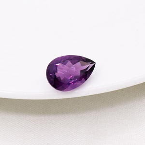 Vente en gros de pierres précieuses naturelles en améthyste violette taillée en poire de 4,5 carats, facettées, en vrac, Memoria Jewels - Product Image 2