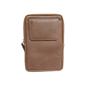 Custom Logo Branded Slip Pocket Phone <b>Purse</b> Leather Crossbody Sling Bags Elegant Messenger Crazy Horse Vintage Premium Wholesale - Product Image 1