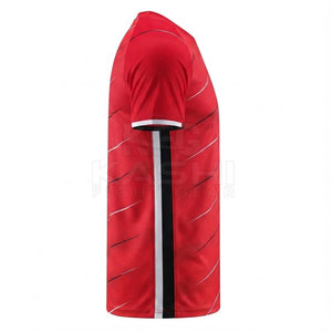 Proveedor de Camisetas de Fútbol Personalizadas al por Mayor, Transpirables, Ligeras, de Poliéster, con Nombre del Equipo Impreso, Ropa de Entrenamiento - Product Image 4