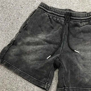 Shorts d'été personnalisés en coton délavé de haute qualité pour femmes, style vintage, pour la course et le jogging, en promotion - Product Image 5